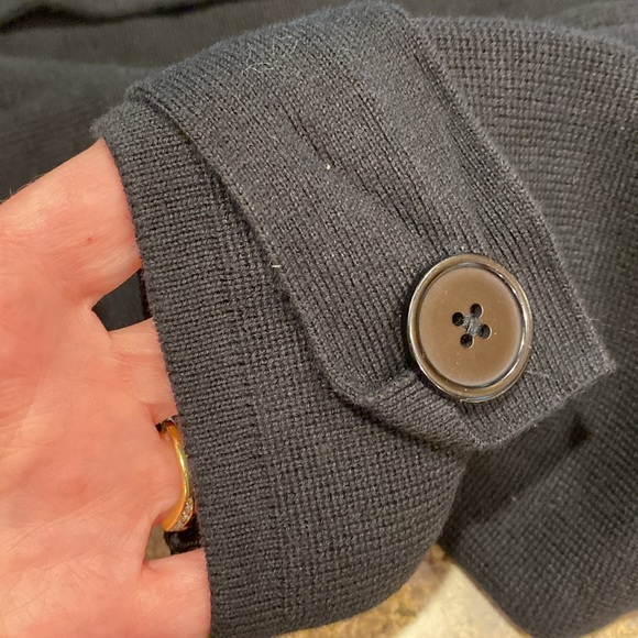 Talbots Black Sweater Petites Small - Picture 6 of 15